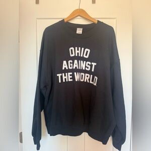 Black Ohio Against The World Sweatshirt and shirts